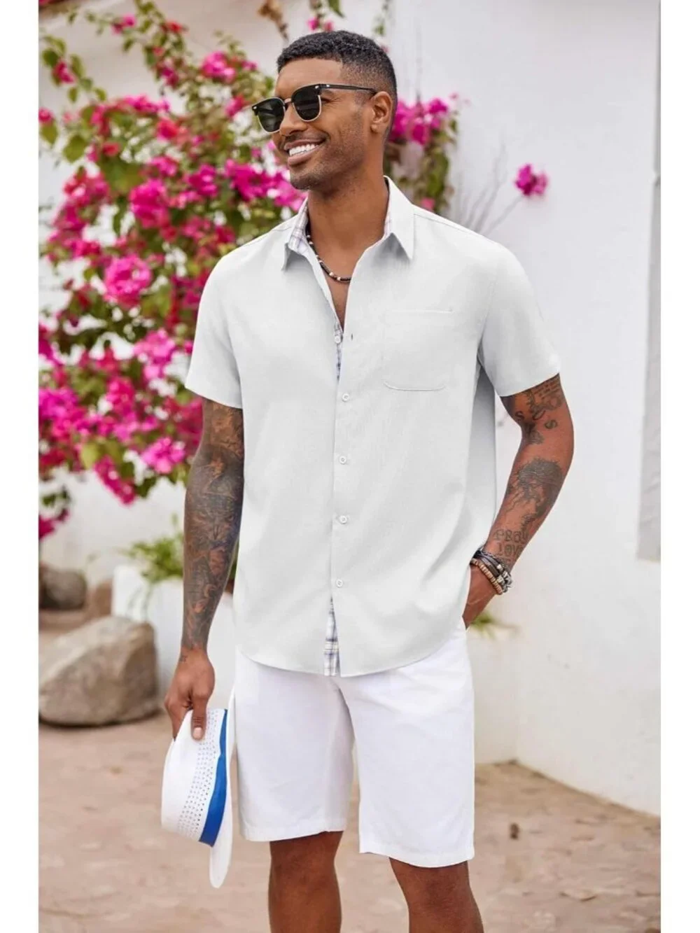 N/A mens button